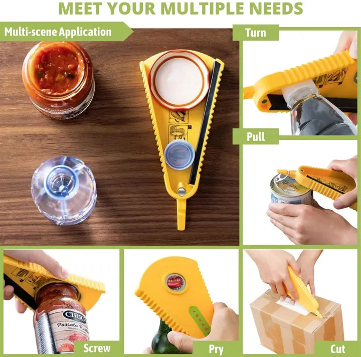 Multi-Size Jar Opener – Adjustable Kitchen Tool for Opening Jars, Bottles & Lids Easily