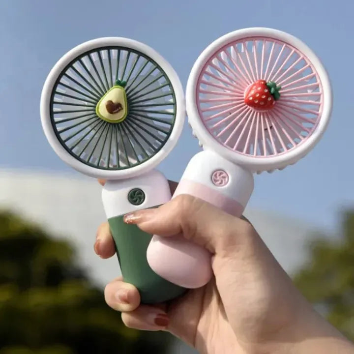 Portable Mini Cooling Fan – USB Rechargeable Personal Desk Fan for Home, Office & Travel