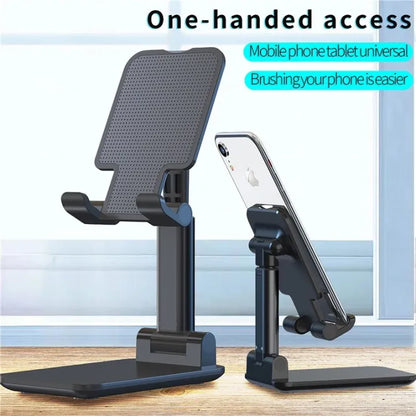 Premium Adjustable Foldable Phone Stand for All Smartphones | Universal Multi-Angle Mobile Holder