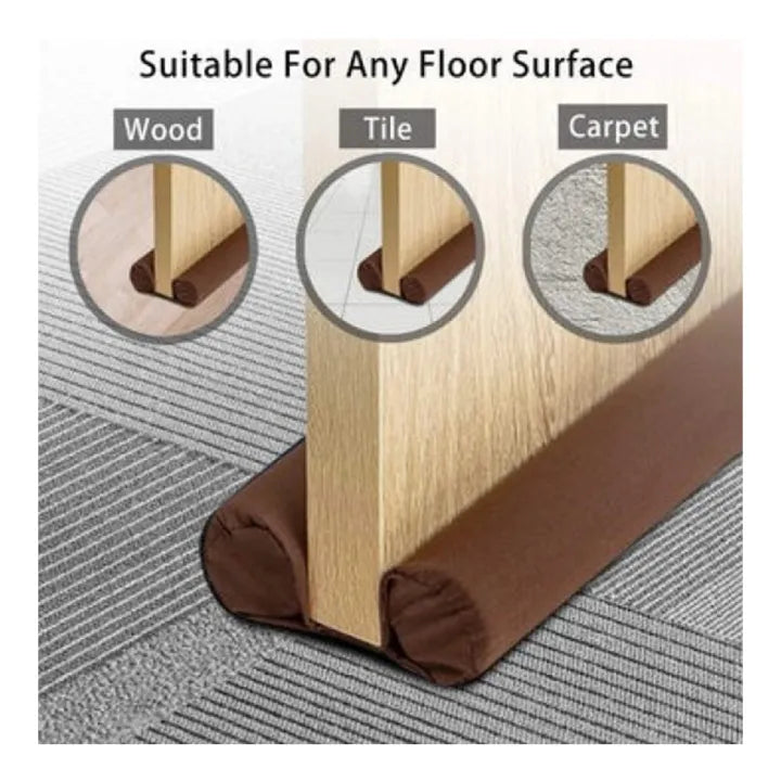 Door Bottom Seal – Draft Stopper Weather Strip for Noise, Dust & Cold Protection