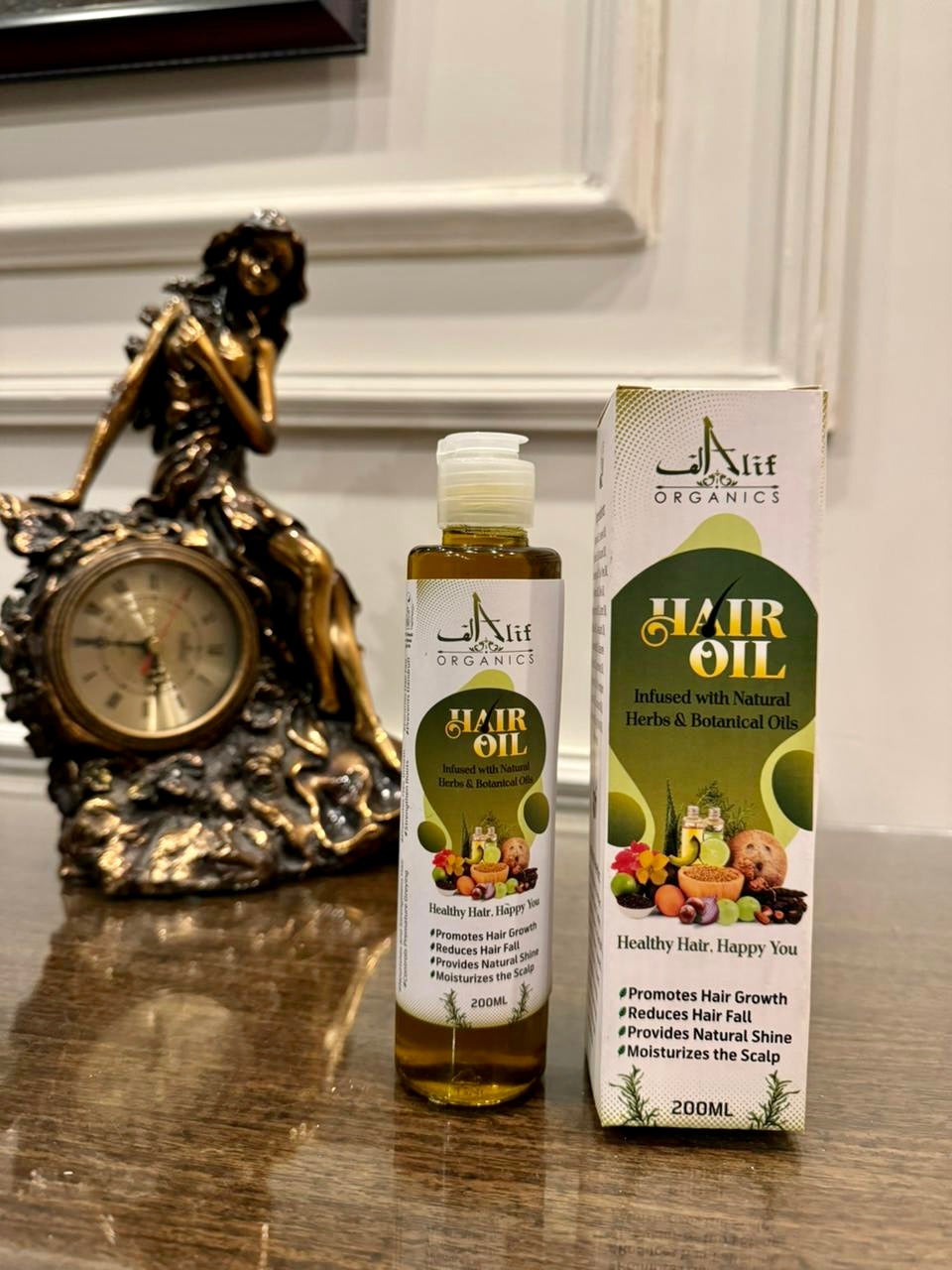 Premium Organic Hair Growth Oil – Reduce Hair Fall & Boost Healthy Hair