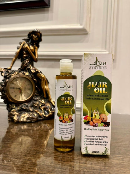 Premium Organic Hair Growth Oil – Reduce Hair Fall & Boost Healthy Hair
