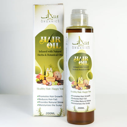 Premium Organic Hair Growth Oil – Reduce Hair Fall & Boost Healthy Hair