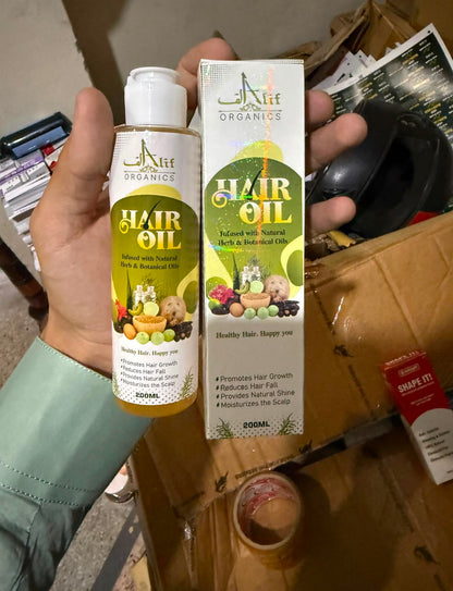 Premium Organic Hair Growth Oil – Reduce Hair Fall & Boost Healthy Hair
