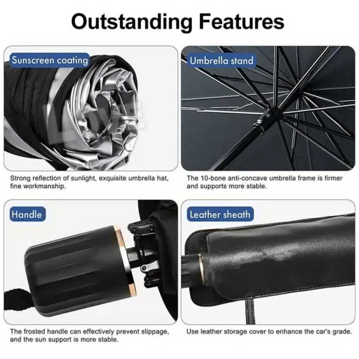 Car Windshield Sunshade – Foldable UV Protection Sun Shade for Vehicle