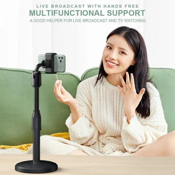 Premium Adjustable Foldable Phone Stand for All Smartphones | Universal Multi-Angle Mobile Holder