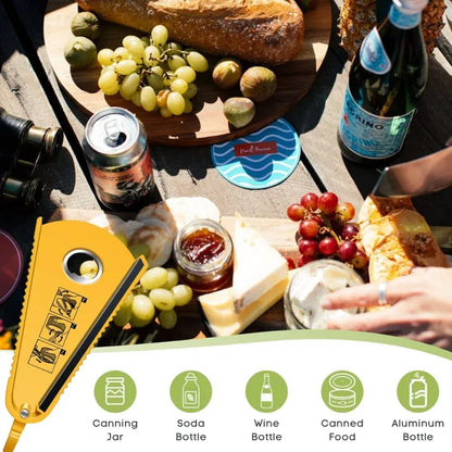 Multi-Size Jar Opener – Adjustable Kitchen Tool for Opening Jars, Bottles & Lids Easily