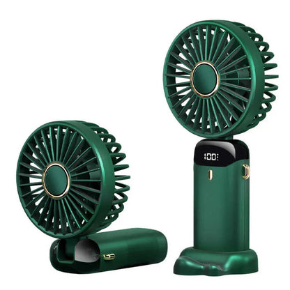 Portable Mini Cooling Fan – USB Rechargeable Personal Desk Fan for Home, Office & Travel