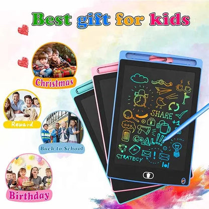Kids Writing Tablet – LCD Drawing Pad for Children with Reusable Writing Screen