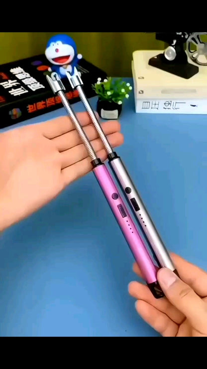 Rechargeable Electric Lighter – USB Rechargeable Windproof Plasma Arc Lighter