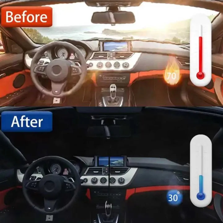 Car Windshield Sunshade – Foldable UV Protection Sun Shade for Vehicle