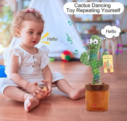 Musical Dancing Cactus Toy – Singing & Dancing Interactive Cactus for Kids
