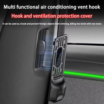 Premium Car Air Vent Hook – Universal 2-in-1 Bag & Purse Holder for All Cars