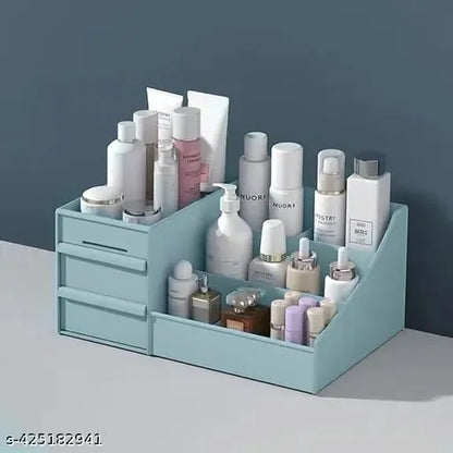 Premium Cosmetic Storage Box – Makeup Organizer with Compartments for Beauty Essentials