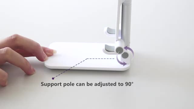 Premium Adjustable Foldable Phone Stand for All Smartphones | Universal Multi-Angle Mobile Holder