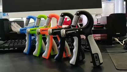 Premium Adjustable Hand Grip Strengthener – Grip Trainer for Stronger Hands, Wrists & Forearms