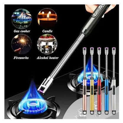 Rechargeable Electric Lighter – USB Rechargeable Windproof Plasma Arc Lighter
