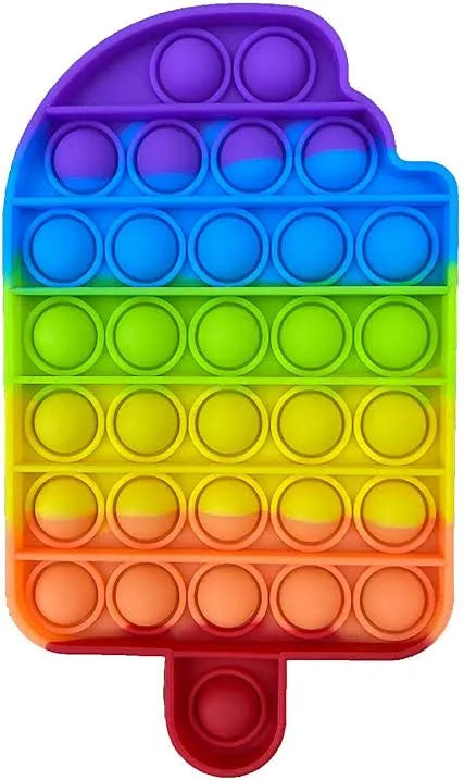 Push Pop Fidget Toy – Sensory Bubble Popper Toy for Stress Relief & Fun