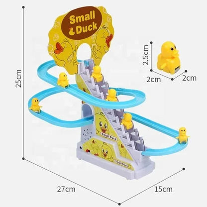 Musical Duck Climbing Toy – Interactive Electric Dancing Duck Toy with Music & Lights