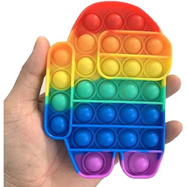 Push Pop Fidget Toy – Sensory Bubble Popper Toy for Stress Relief & Fun